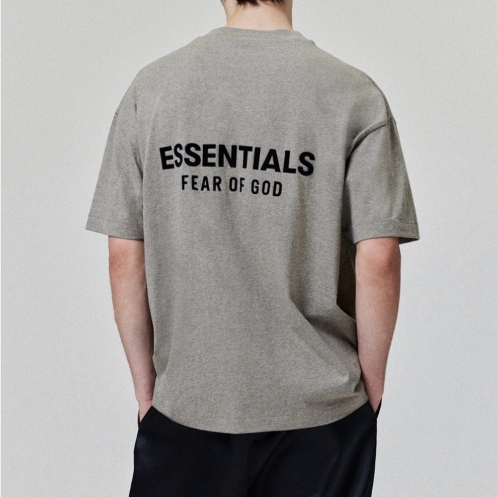 NWT Fear of God Essentials Dark Oatmeal T-Shirt